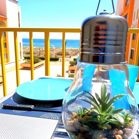 appartement vue mer pour 4 personnes accès direct plage wifi haut débit gratuit Le Barcarès Exterior foto